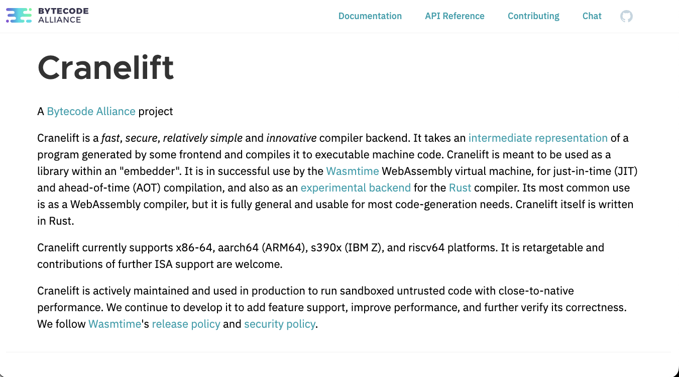 A low-level retargetable code generator.